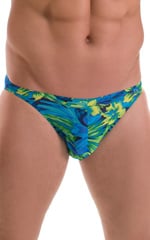 Bikini Brief Swimsuit in Tan Through Tahitian 4
